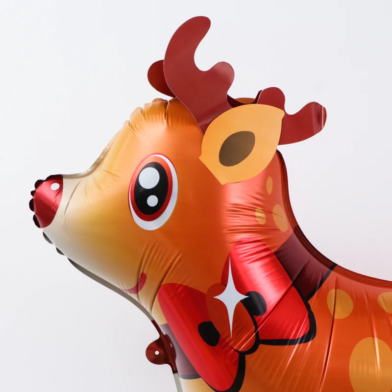 Wholesale  New Product Walking Reindeer Aluminum Foil Balloon For  Children Birthday  Party Gift Decoration Balloon