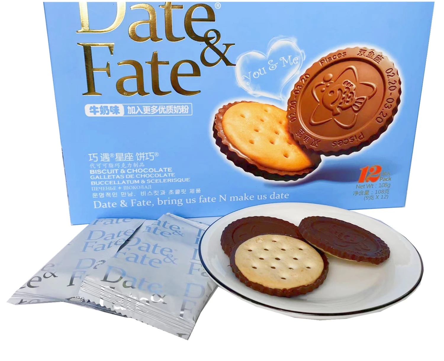 818 108g biscuit, chocolate, cookies, confectionary