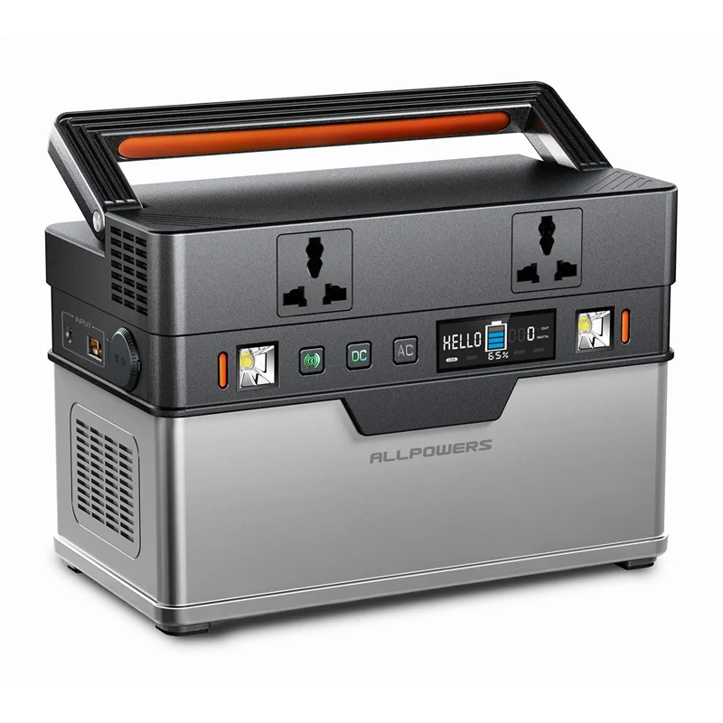 New Arrival Portable Power Station 606wh Power Bank Desktop Public Charging Station Sharing