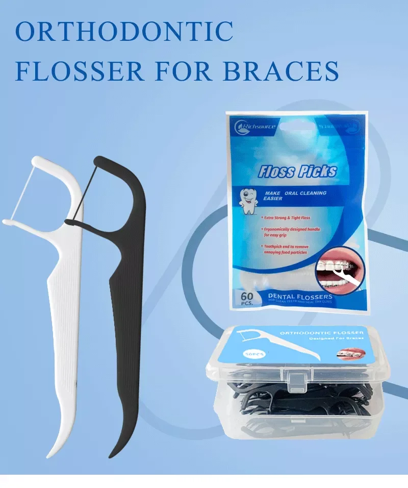 Oral care appliances teeth cleaning oral hygiene products orthodontic flossers for braces orthodontic floss