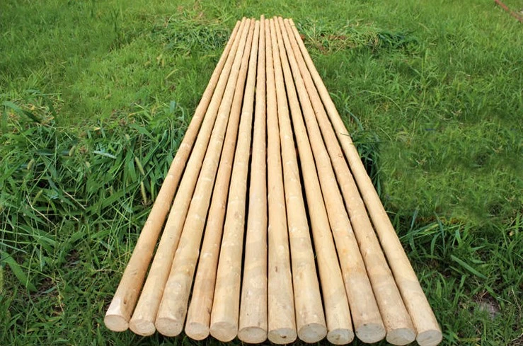 Wing Chun Long Poles Luk Dim Boon Kwan Wushu Dragon Poles-Waxwood