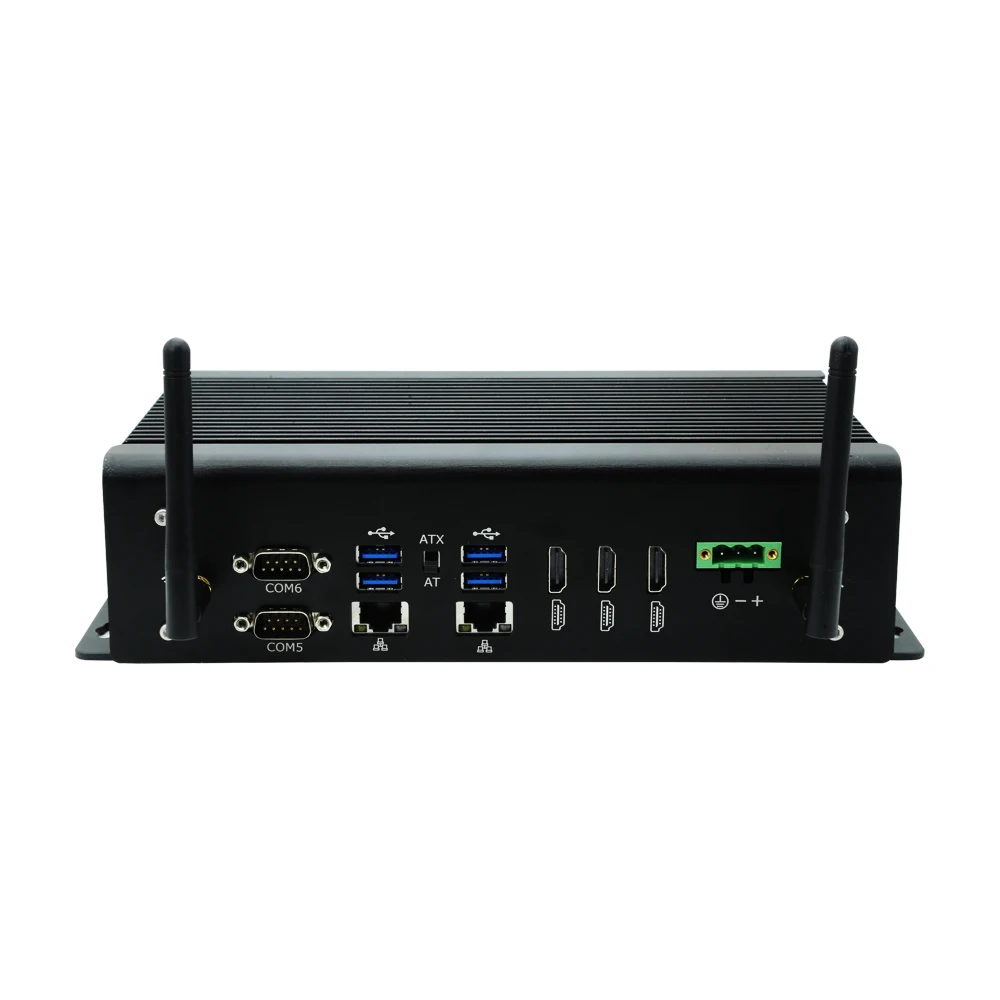 2 Lan Ports Rugged Pc Single Board Desktop GT1300 Desktop Mini Computer Core I5 10200H I7 10750H With 2LAN 6COM Barebone GPIO