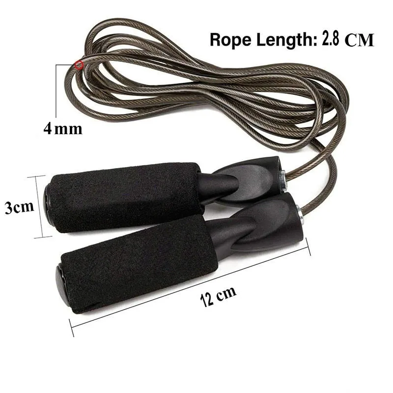 high quality fitness exercise jumprope Speed Skipping Jump Rope pvc adjustable jumprope