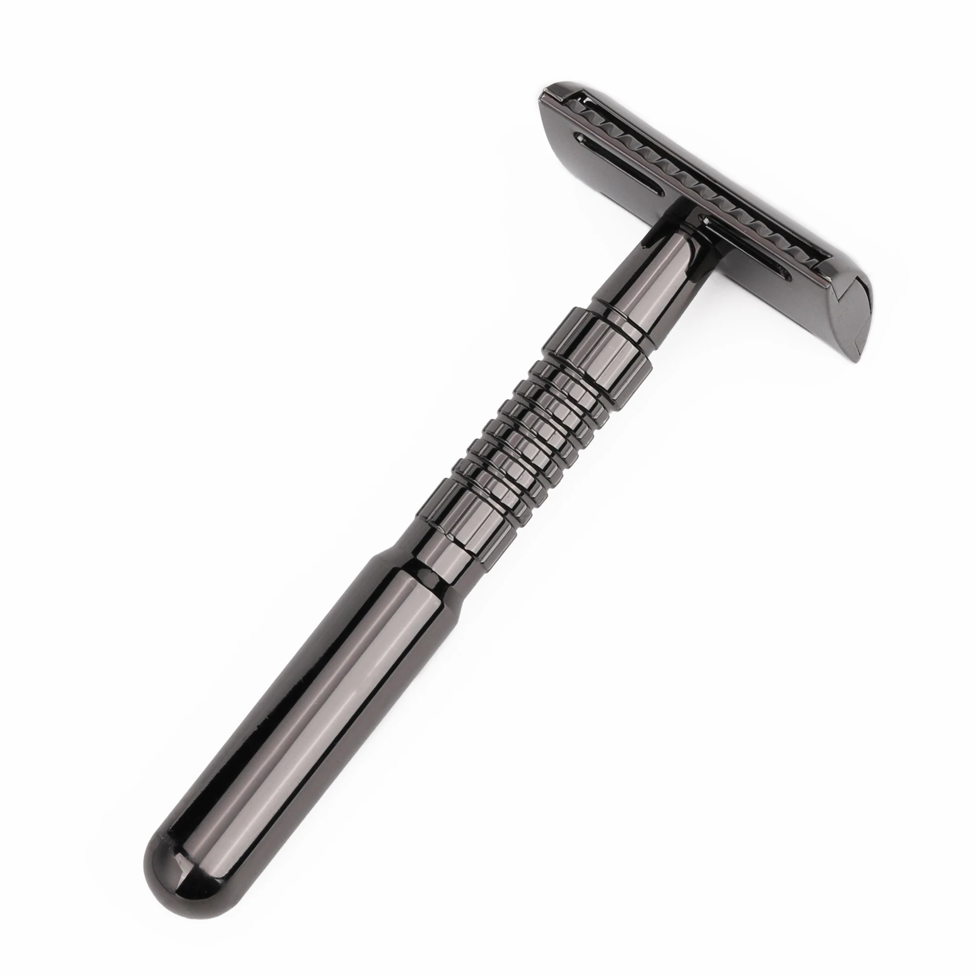 Mens Stainless Steel Blade Double Edge Shaving Metal Safety Razor