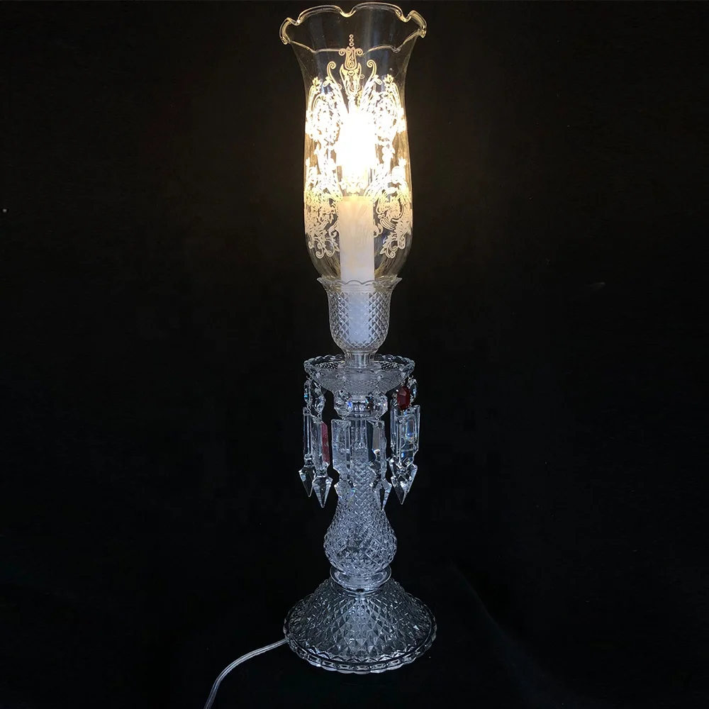 Creative Lamp Shades Table Lamp Stand Bed Side Modern Crystal Table Lamps For Bedroom Living Room