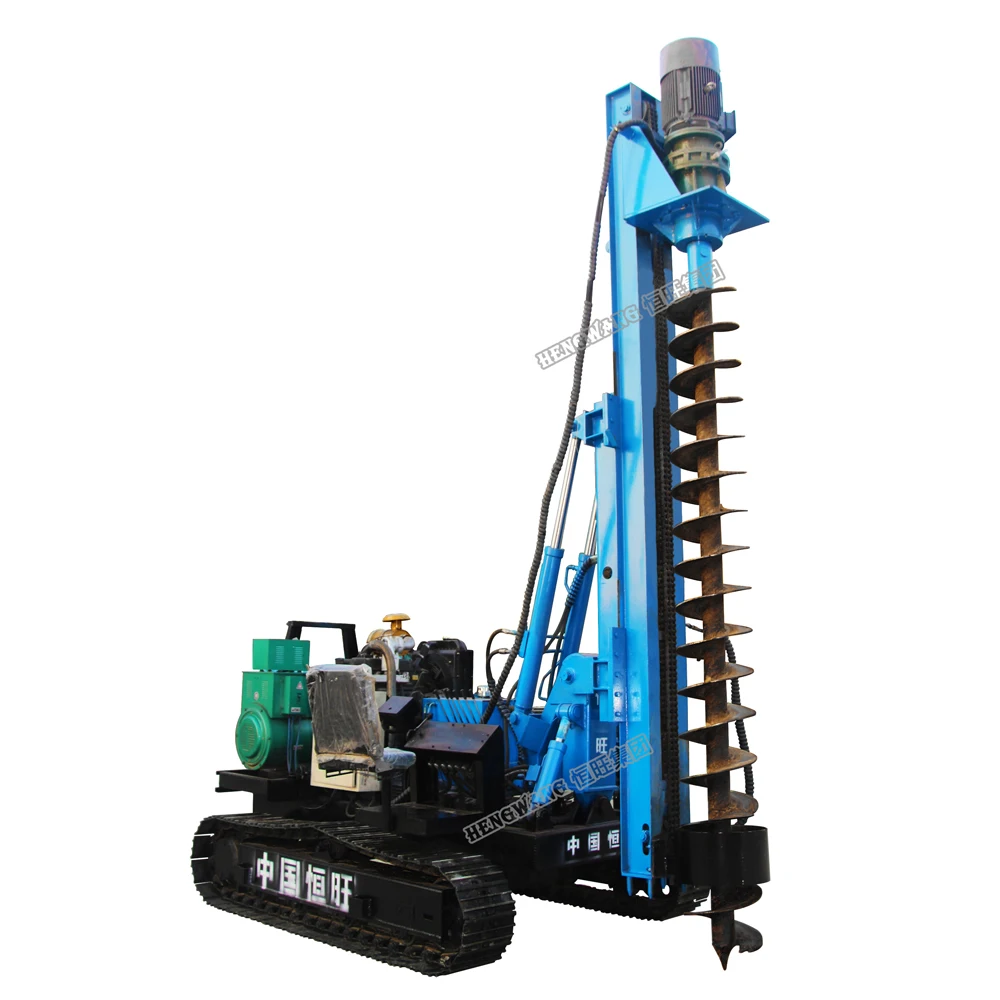 New Product Post Driver Hengwang Ground Screw Pile Electric Boring