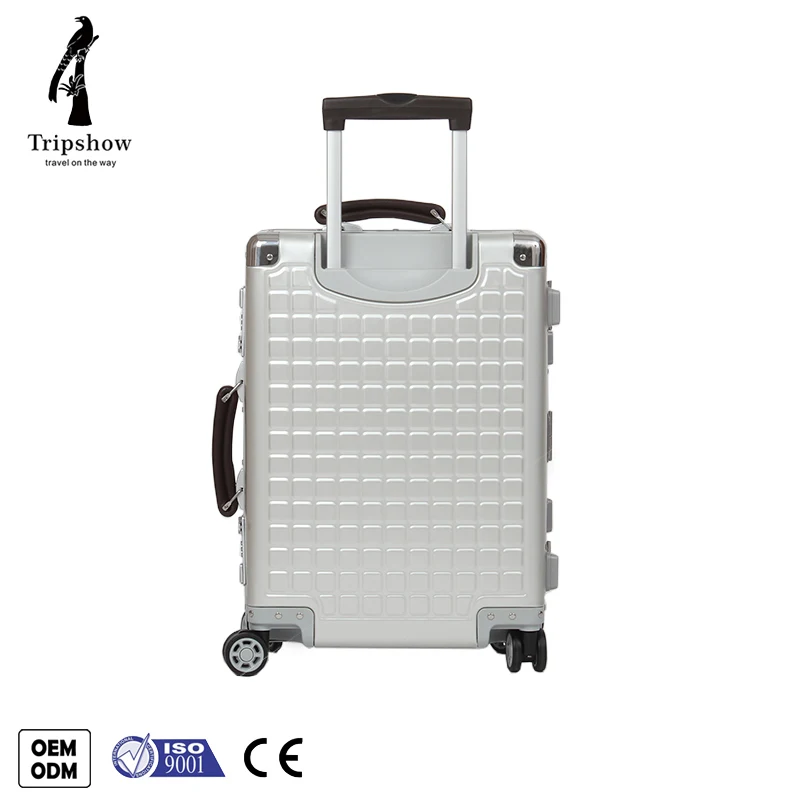 High Quality Aluminum Magnesium Alloy Tag Travel Carry-on Trolley Bag Luggage Sets Suitcase