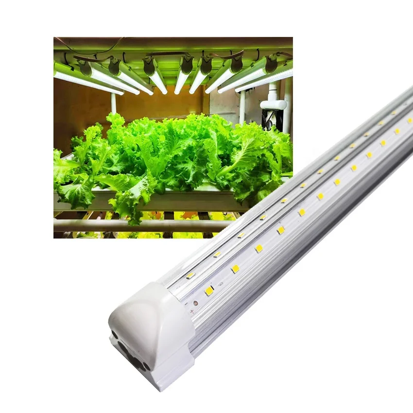 Оптовая продажа 4 фута t8 6500k светодиодная лампа для выращивания растений комнатных