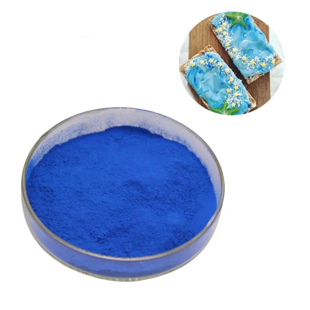 Blue spirulina powder food grade blue pigmet phycocyanin for sale