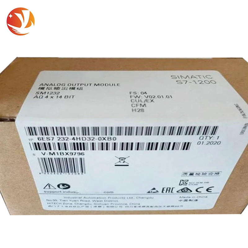 Gold Seller  6ES7232-4HD32-0XB0  S7-1200 Series  PLC Controller New Original Warehouse Stock 6ES7 232-4HD32-0XB0