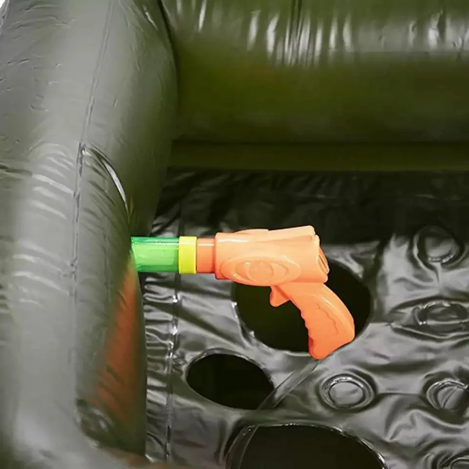 Summer Pool Party Water Gun Inflatable Swimming Ring Child Adult Bed Toys Tank Cannon Funny