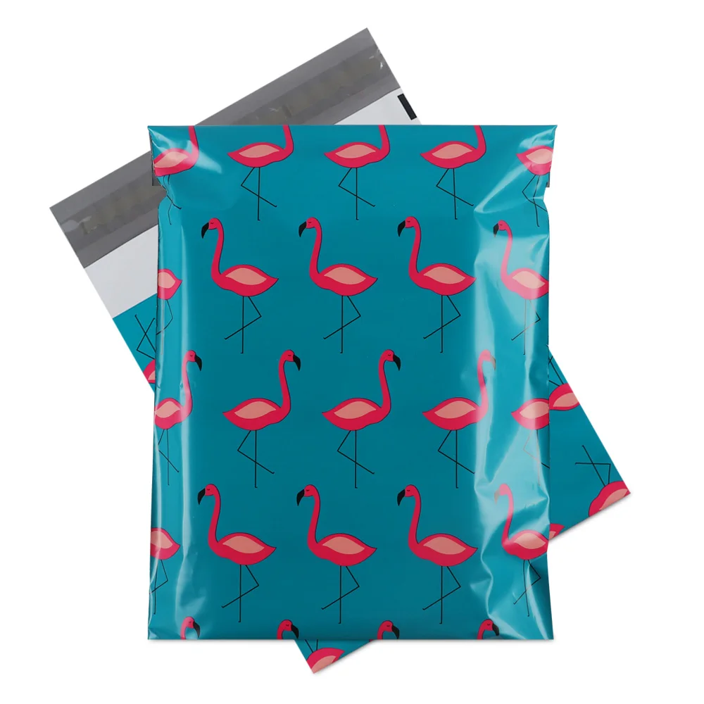 Strong Viscous Custom color print logo postage poly mailer express shipping delivery courier pouch mailing bag for clothes