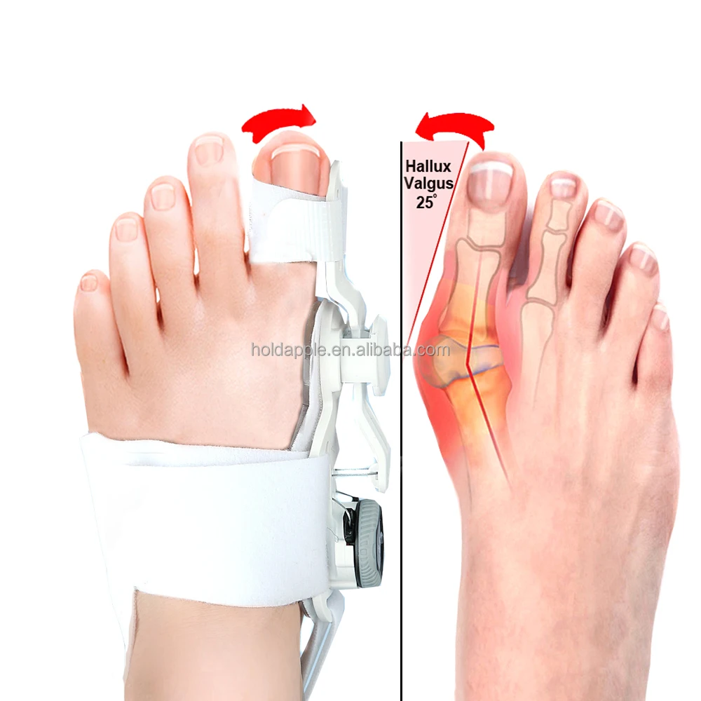 Bunion Corrector for Women and Men, Orthopedic Bunion Toe Straightener, Adjustable Bunion Splint with big Toe Separator