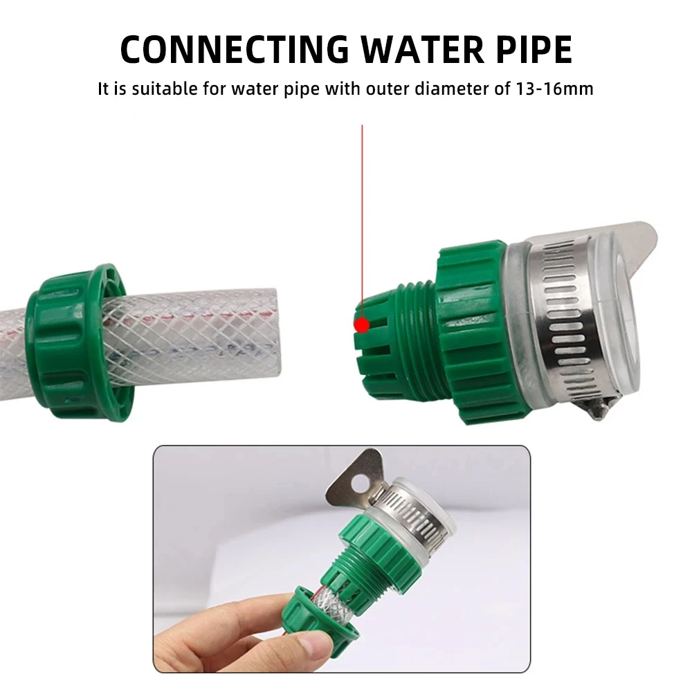 Plastic Universal Water Faucet Adapter Connector Fitting Quick Connect Fitting