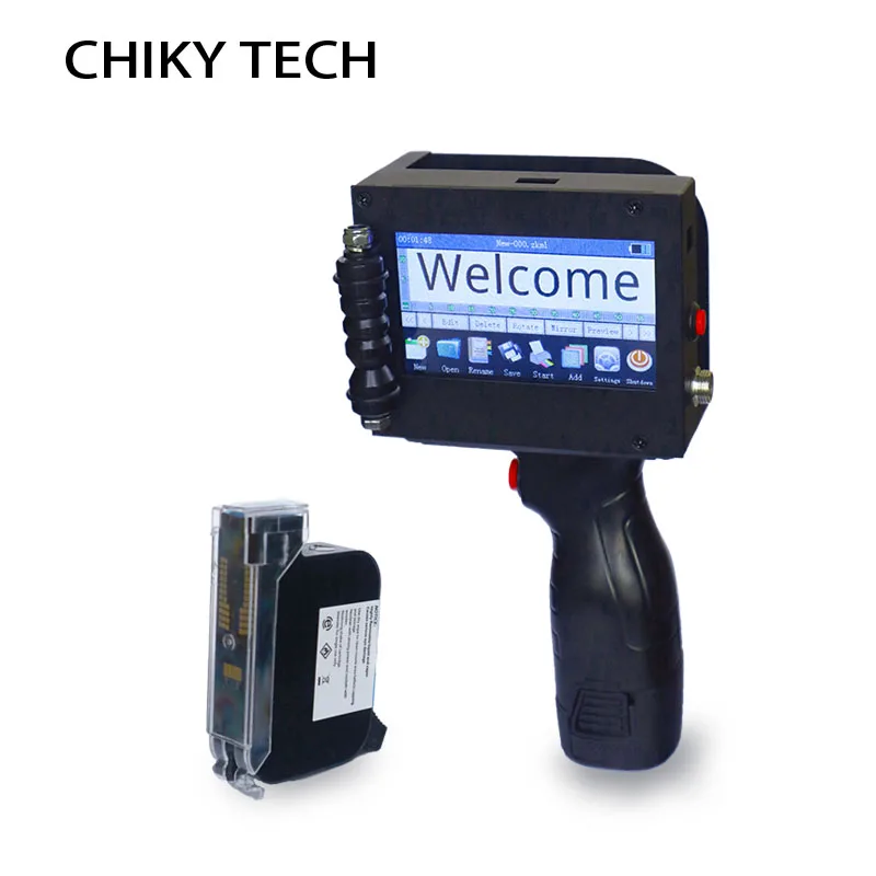 China Wholesale 4.3 Inch Touch Screen Professional Hand Held Printer Handheld Inkjet Hand Ink Jet Printer