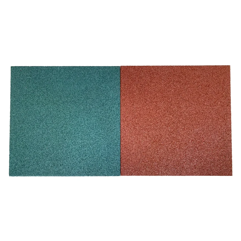 15-50mm thick rubber floor tile/gym rubber mat for playground