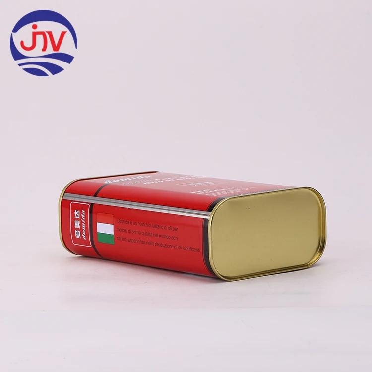 Empty 1L Metal Tin Cans Packaging for Coolant Engine Oil Motor Oil