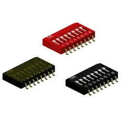 Industry sales MST  DIP switches SMD 2.54mm standard type 4 pin dip switch