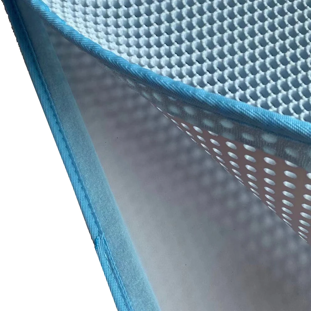 Custom Detachable Hot Selling Litter Washable Premium Pet Wholesale EVA Waterproof Litter Mat Cat Toilet Mat Cat Sand Mat