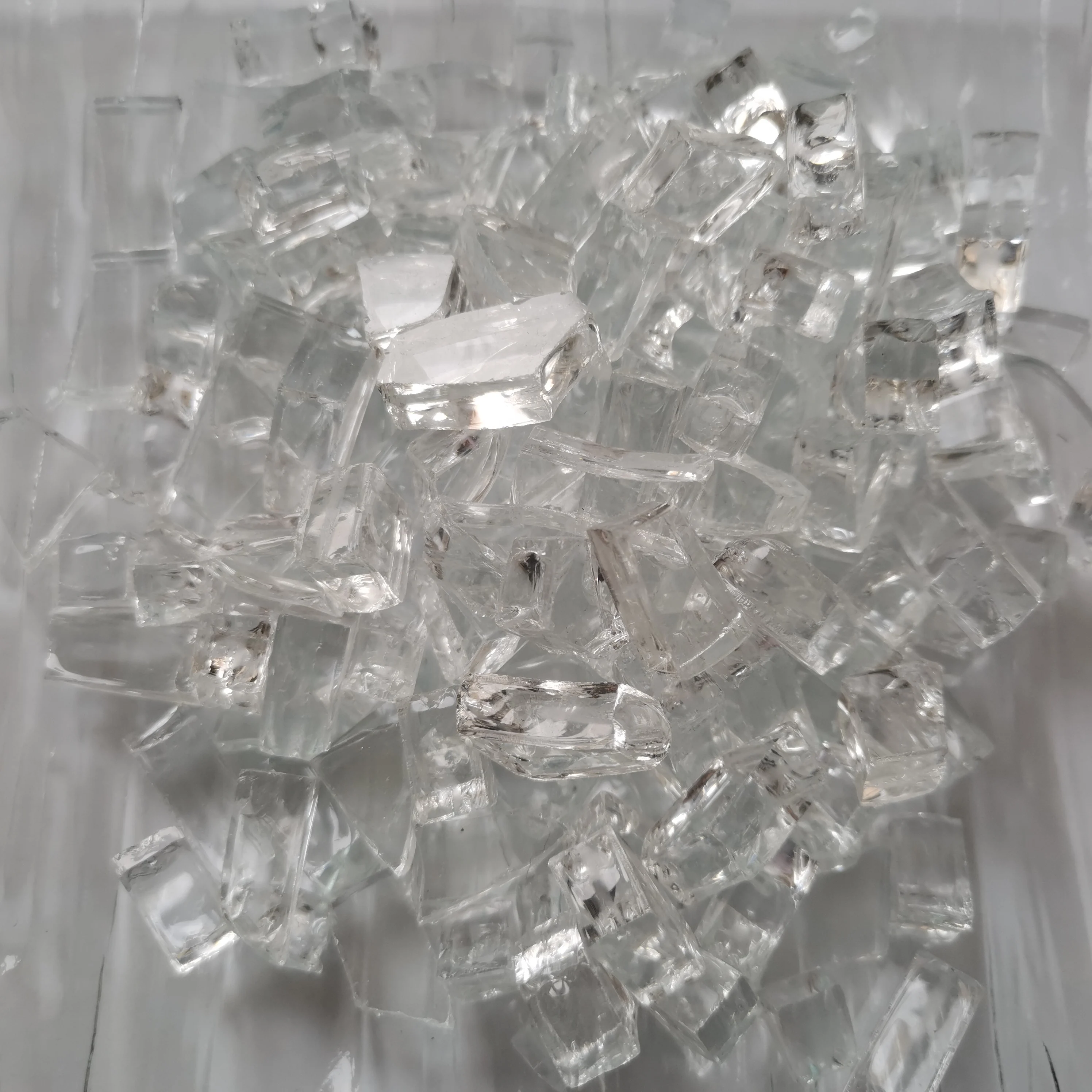 Premium Reflective Fire Glass Luster Fireglass Fire Beads