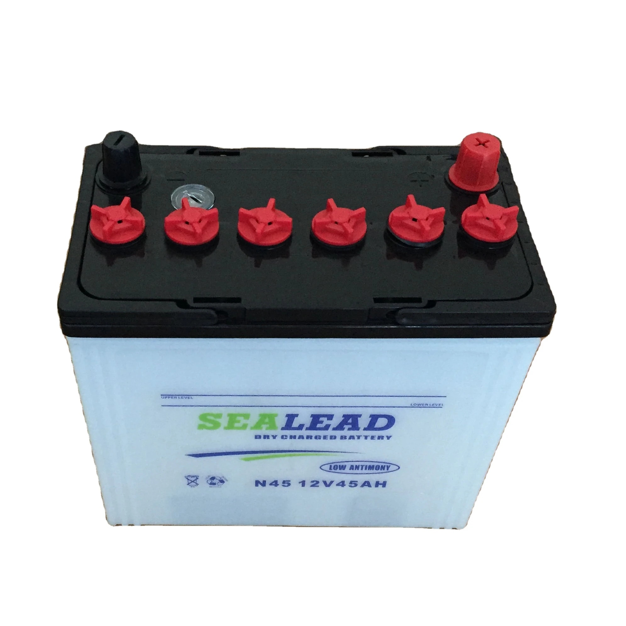 
Korea technology NS60 12V 45AH dry charged car battery for Africa market 