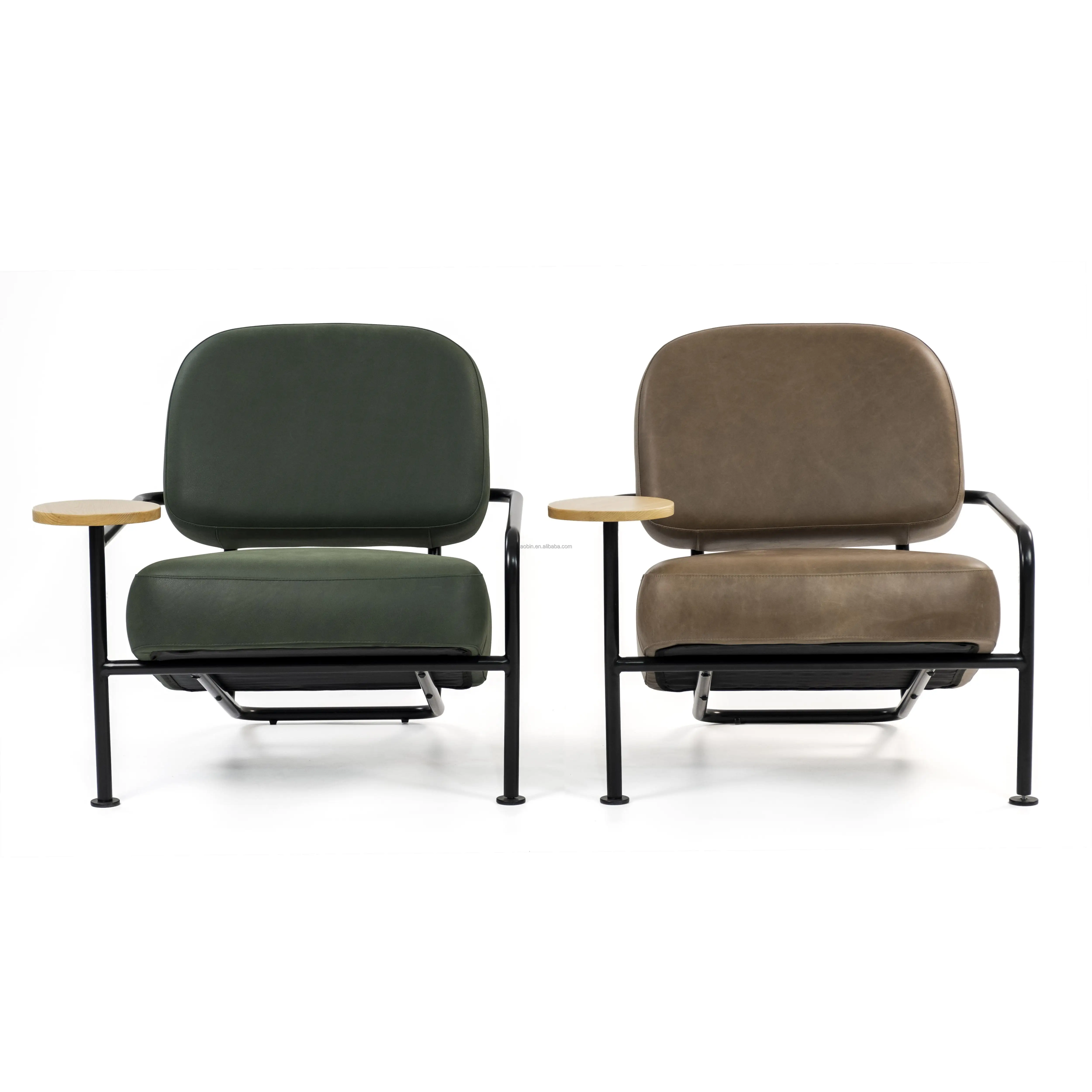 Indoor furniture waiting reception room italian modern leisure commercial lounge chair