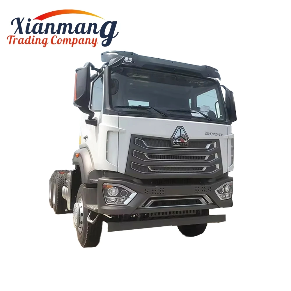 Sinotruk Hohan 371 380 400 HP Tractor Truck Head 10 Wheel Howo Tow Trailer Truck