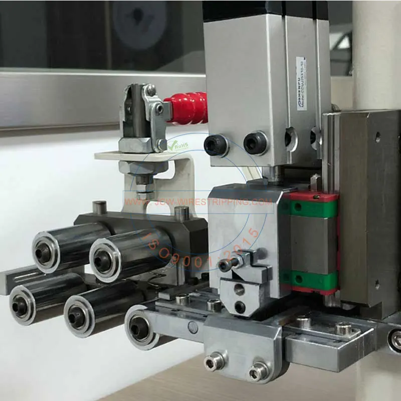 Automatic Flat Ribbon Cable Cutting Slitting and Stripping Machine JCW-CS12