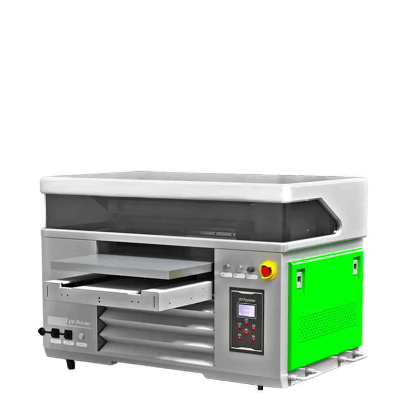 Новая технология XP600 i3200 i1600 PuzzleCube UV струйный принтер с функцией 4060 6090UV лака