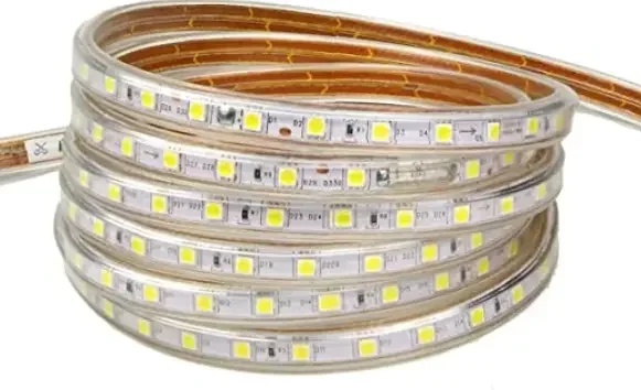 Indoor Waterproof Warm Light Ambient Light Belt PVC Flexible FPC Board And Copper Wire Copper Bracket SMD