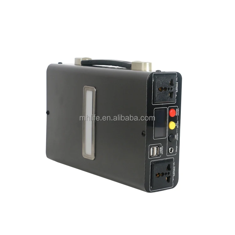 Solar Panel  Power Generator Bank 200 W Solar Energy Storage Battery Outdoor Working Camping Portable Power Station