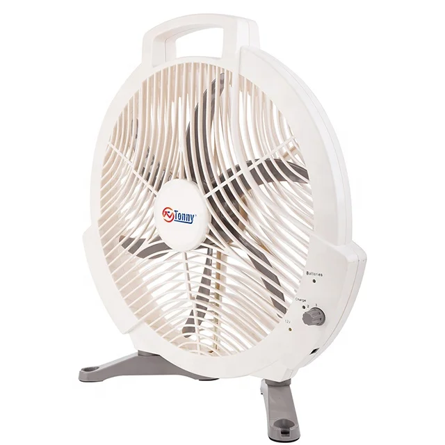 AC DC rechargeable electric standing fan camping outdoor 12V cooling auto fan