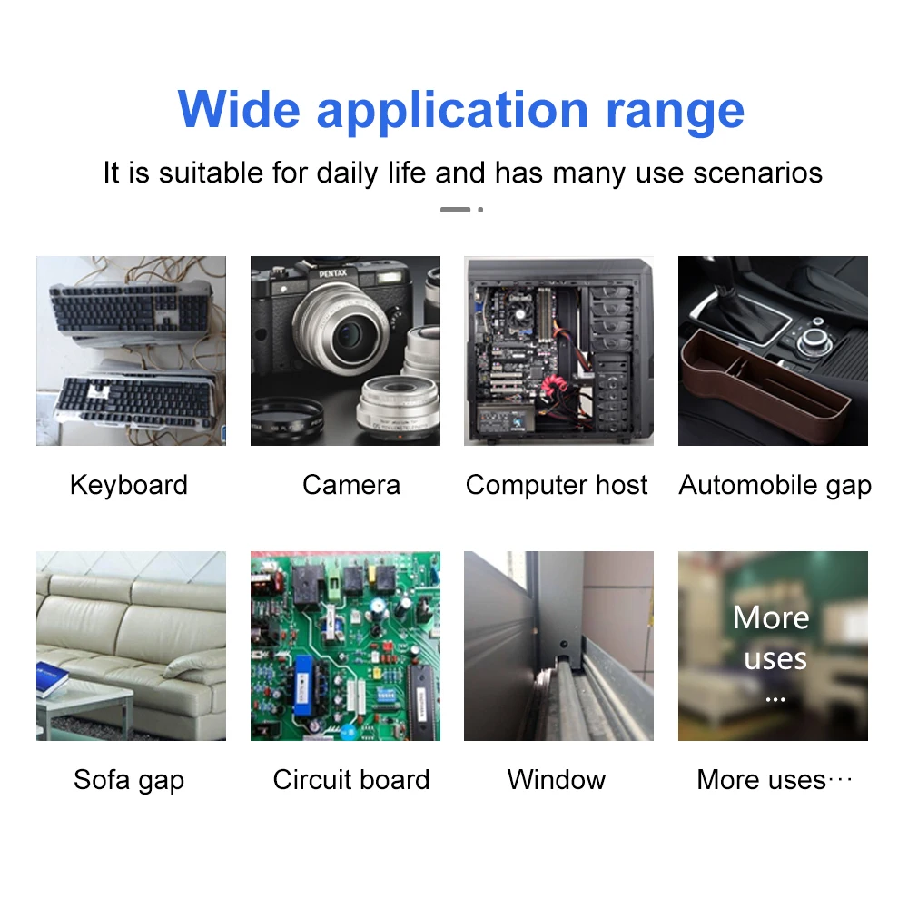 90,000rpm Air Blower Electric Air Duster for Computer Keyboard Electronics Cleaning for Camera Cordless Air Duster Compressed