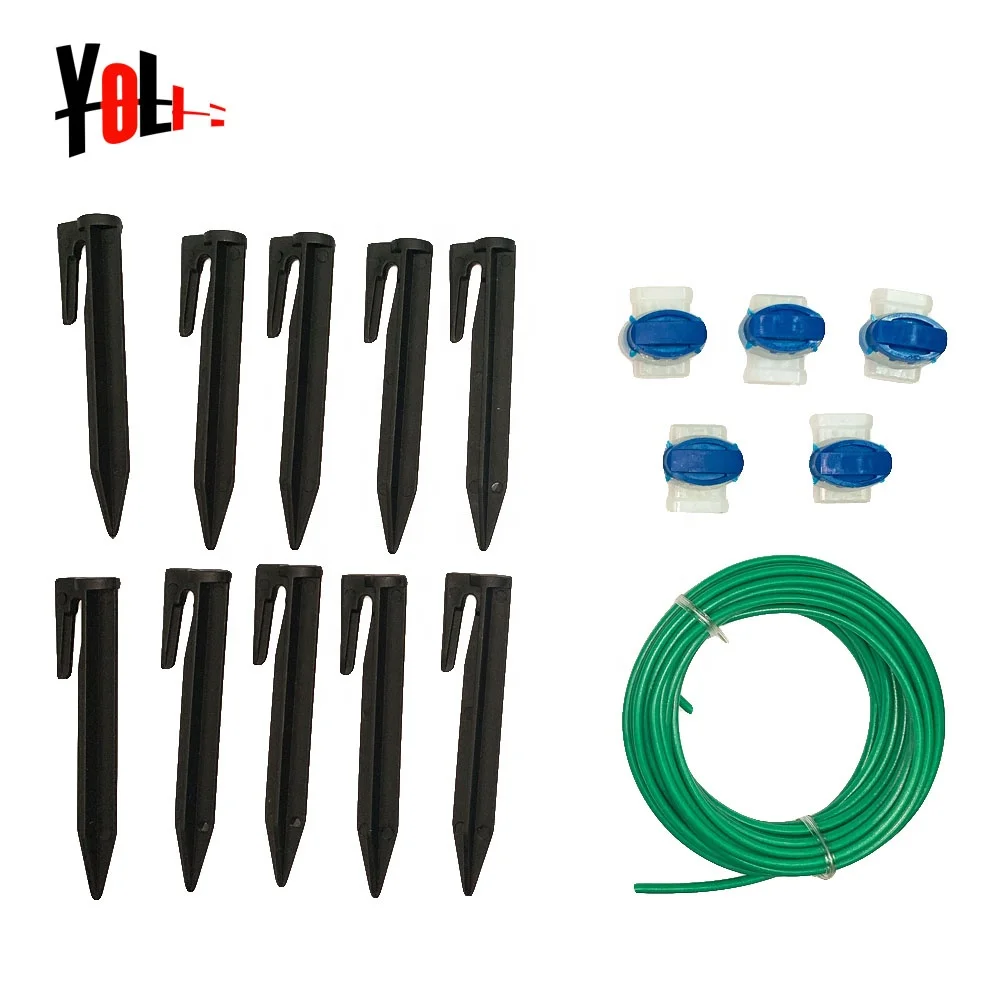 CE Green 2.7mm robotic Lawn Mower Boundary Wire Cable For Garden Automower