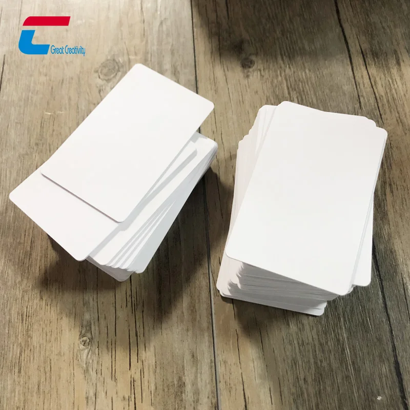 Printable 13.56Mhz NFC Blank Card RFID Ntag213/Ntag215/Ntag216 Card White Smart Rewritable PVC ID Card