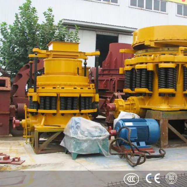 Secondary crushing machine 150t low price rock spring cone crusher PYB1200 spring cone crusher for river stone crushing