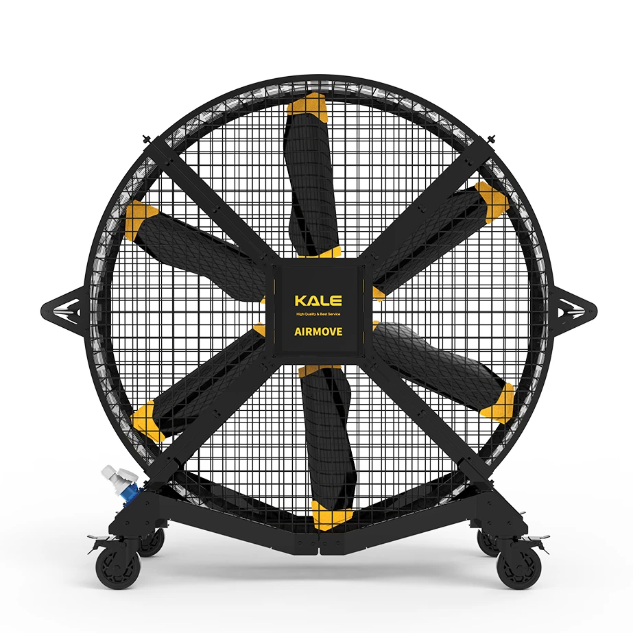 KALE FANS Factory Ventilation Large Portable Standing Fan for Air Cooling