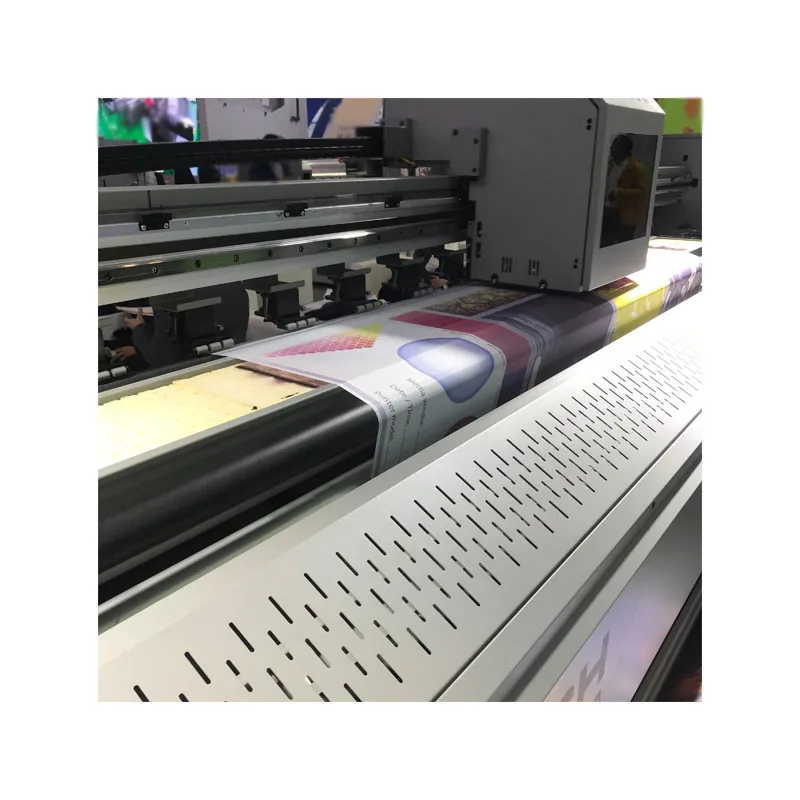SMT-2200mm I3200 head  banner roll sublimation digital printing plotter inkjet large printer printing pattern flag machine
