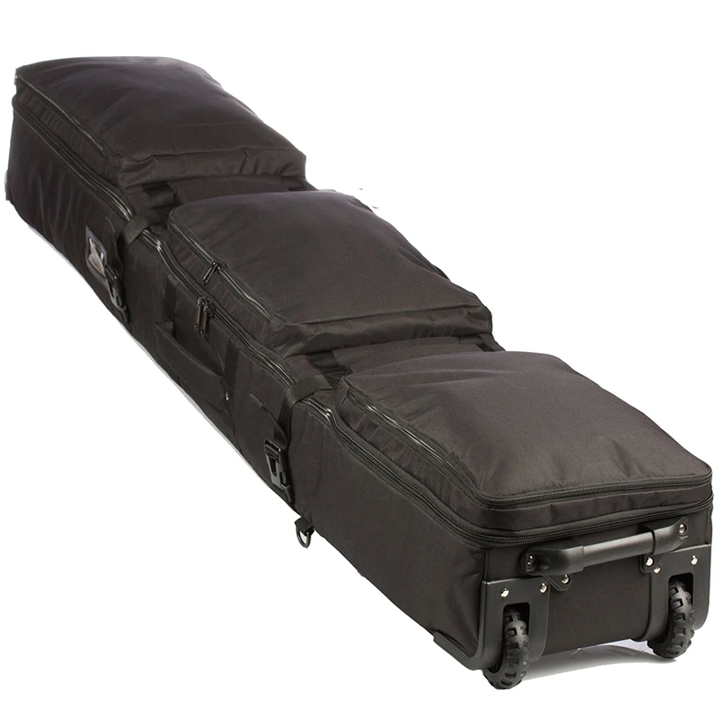 Ultimate Double Premium High End Double Roller Ski Travel Bag Wheeled Padded Snowboard Travel Bag