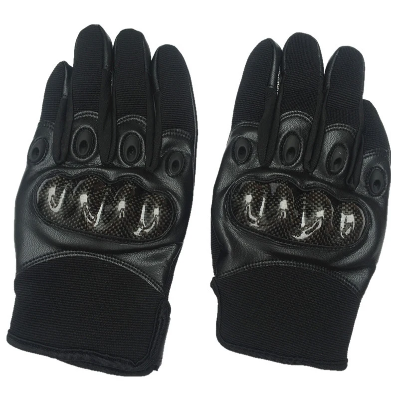 Outdoor Tactical Full Finger Gloves traffic Motorcycle ridding Gloves Long Finger Sports Fighting anti cut safety gloves