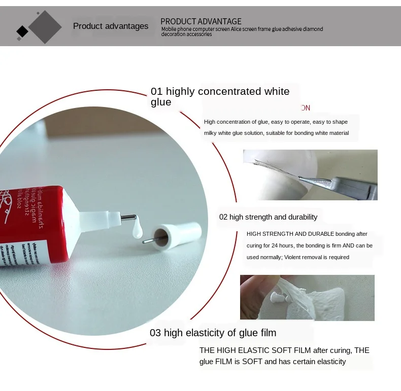 Zhanlida Factory Direct Sale T5000 50ml High-Quality Multipurpose Glue Goods in Stock