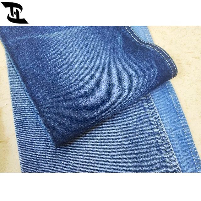 1/3 Cloth Fabric 460gsm Recycled Polyester Denim Fabric Price Per Meter YH525