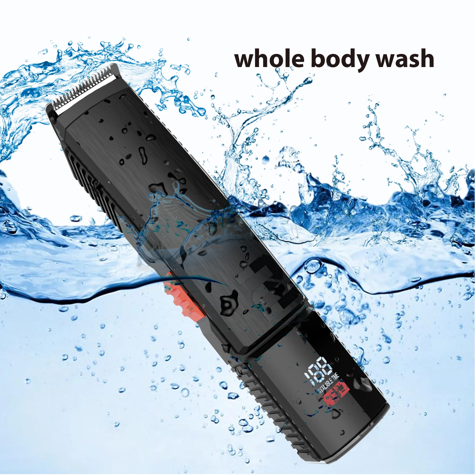 Professional Hair clipper Magnetic Motor Barber Use ABS + Stainless blade motor hair clipper trimmer