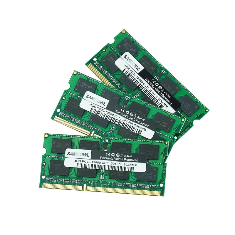 Most Popular Ram DDR3 2GB 4GB 8GB Laptop 1333MHZ 1866Mhz 1600Mhz DDR3L Memory Module SODIMM RAM 1.5v/1.35V DDR 3 RAM
