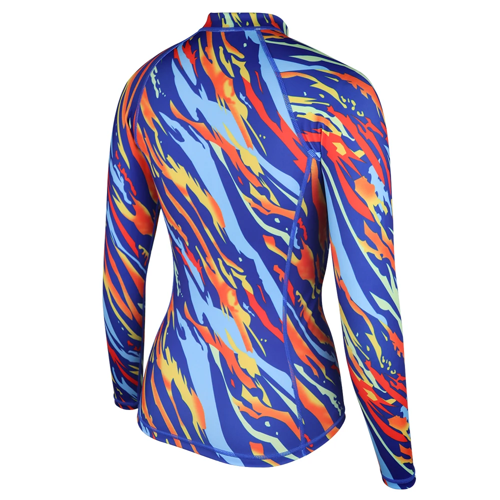 Hot selling Design Swimming Suit Women long sleeve Suit Woman rash guard wetsuit Swimwear