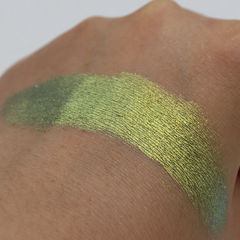 High  Duochrome Mirror Silver Rainbow Holographic Chameleon Pearl Pigments