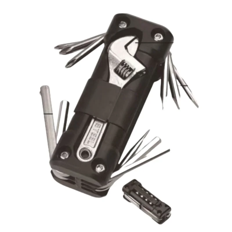 New cross-border multifunctional repair tool 16 in 1 multi socket screw bicycle repair wrench set
