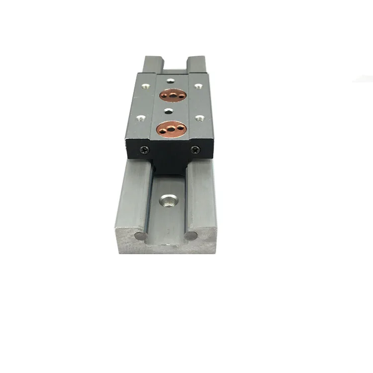 Low cost Low profile ball type linear guide SGR25 dual shaft guide support for cnc ballscrew machine