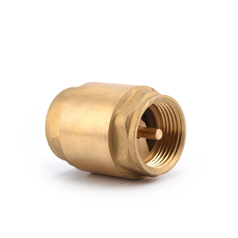
Small brass hydraulic spring swing check valve to prevent water backflow 