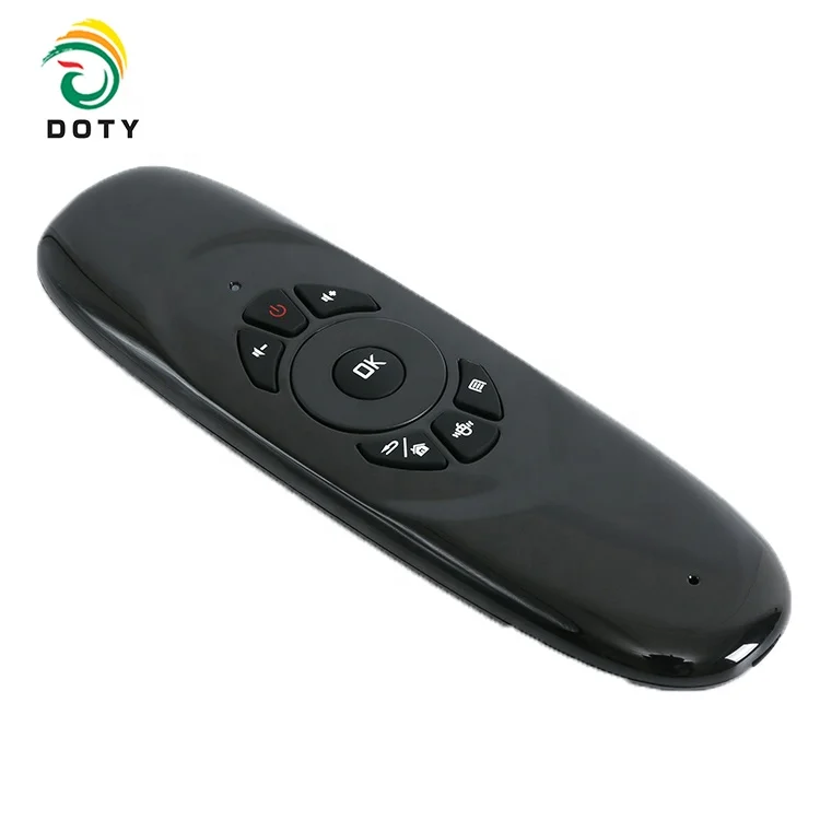 C120 2.4g universal android box remote air mouse  remote controller with keyboard for smart TV